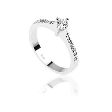 Tektaş Pırlanta Yüzük G Renk Toplam 0.33 Karat