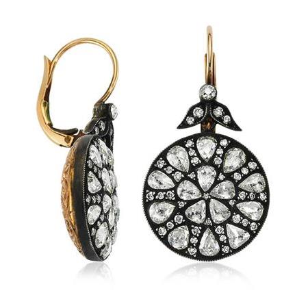 Elmas Pırlanta Küpe Damla Divanhane