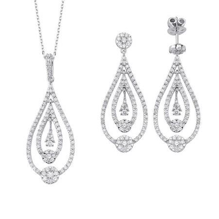 Pırlanta Fantezi Kolye 0.92 Karat