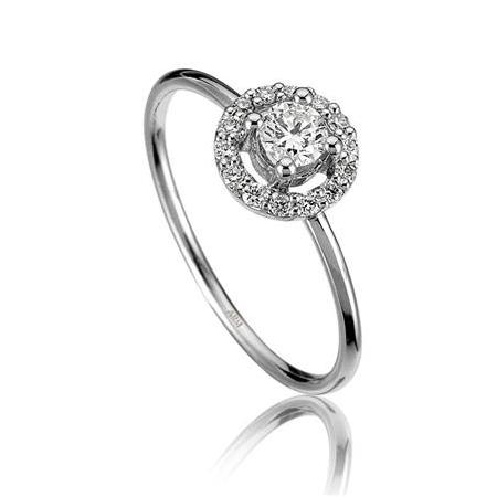 Pırlanta Yüzük H Renk Toplam 0.32 Karat