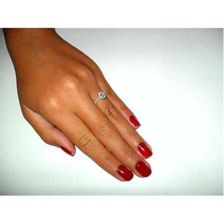 Pırlanta Yüzük G renk Toplam 0.24 Karat