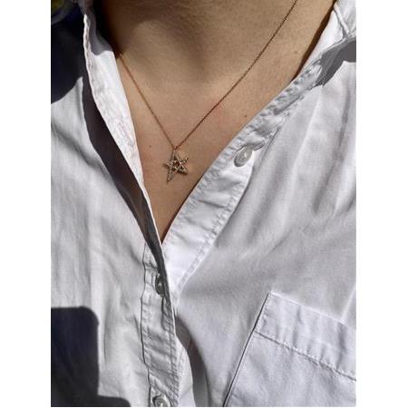 Pırlanta Kolye Rising Star