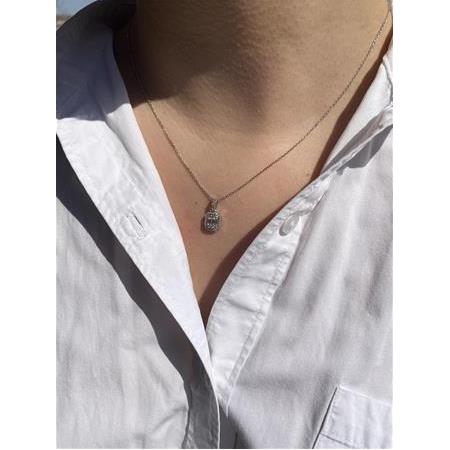 Pırlanta Baget Kolye (2. Boy)