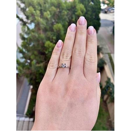 Tektaş Pırlanta Yüzük F Renk 0.24 Karat