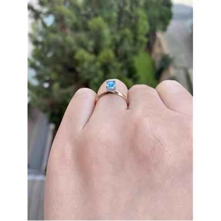 Blue(Mavi) Topaz Yüzük