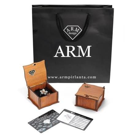 Pırlanta Zümrüt Kolye Damla Anturaj