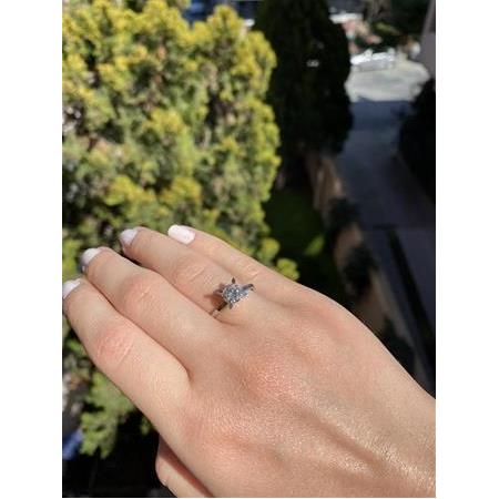 Tektaş Pırlanta Yüzük L Renk 0.83 Karat