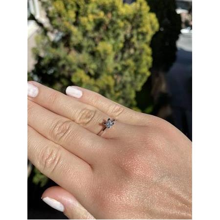 Tektaş Pırlanta Yüzük F Renk 0.23 Karat