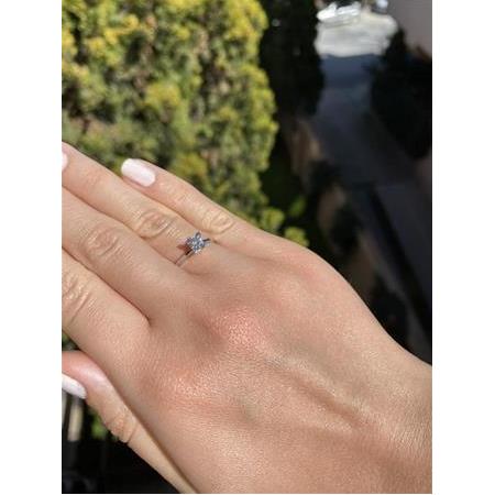 Tektaş Pırlanta Yüzük F Renk 0.23 Karat